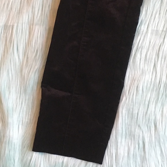 Anthropologie Velvet Essential Slim Black Pant 2 - Picture 5 of 8